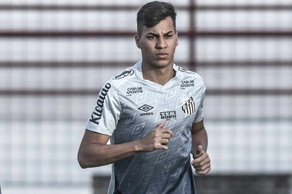 Kaio Jorge já atuou pelo Santos (Foto: Divulgação) Kaio Jorge já atuou pelo Santos (Foto: Divulgação)