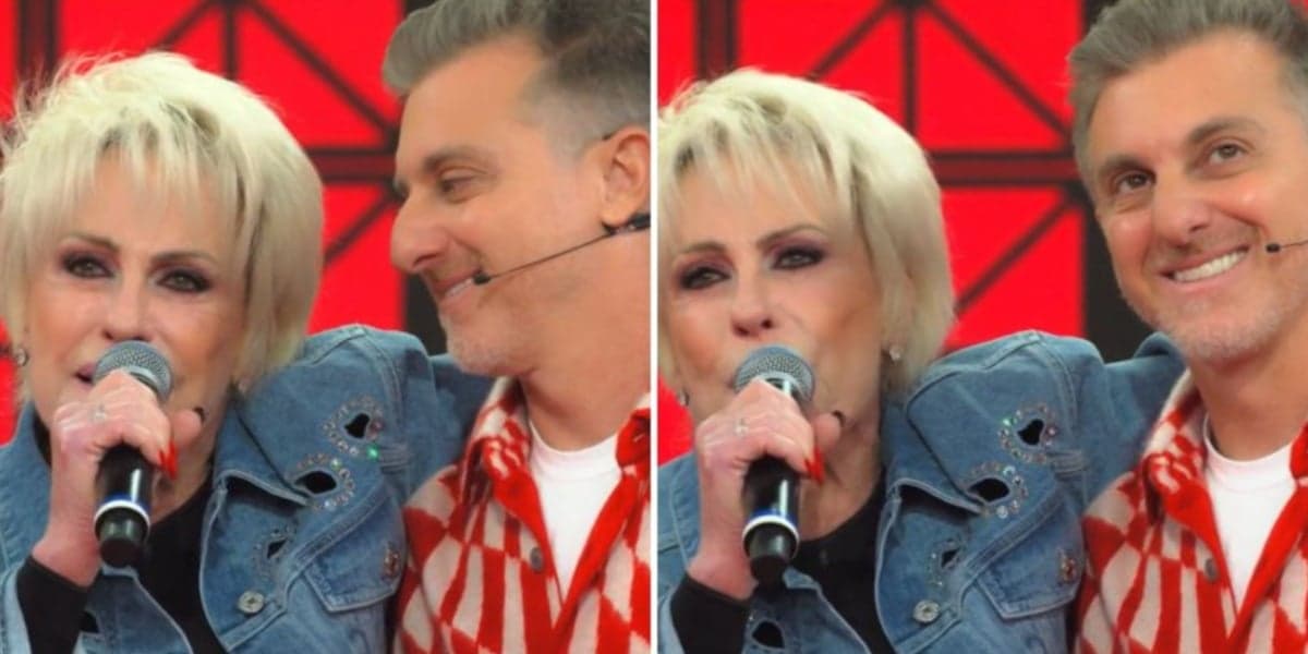 Luciano Huck homenageou Ana Maria Braga no Domingão (Foto: Reprodução/ Internet)