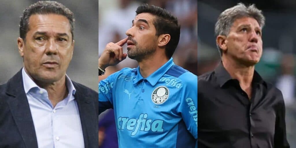 Luxemburgo, Abel e Renato Gaúcho: Técnicos enchem cofres e recebem estes valores