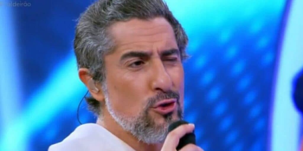 Marcos Mion tira as calças na Globo e deixa marido de Sandy assustado: "Que é isso?''