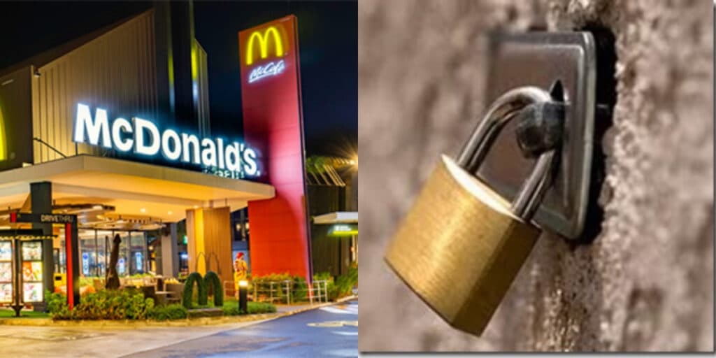 Encerramento de atividades: O fechamento de unidade gigantesca do Mcdonalds em país após escândalo