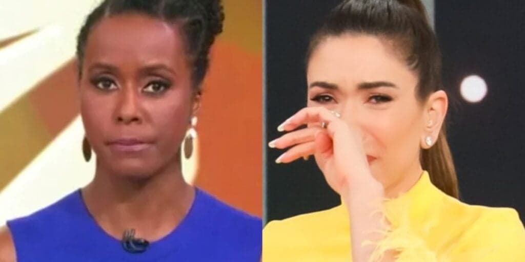 O choro de Maju Coutinho, na Globo, e Patrícia Abravanel, no SBT ao perderem o chão ao vivo: “Muito difícil”
