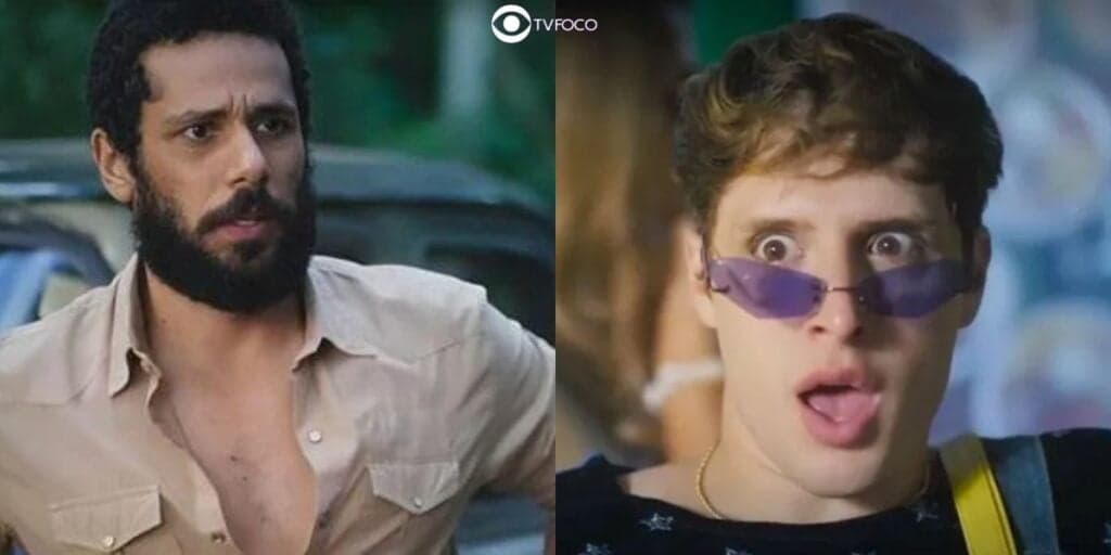 Terra e Paixão - Ramiro pega Kelvin agarrado com outro e parte para cima do rival: "Larga"
