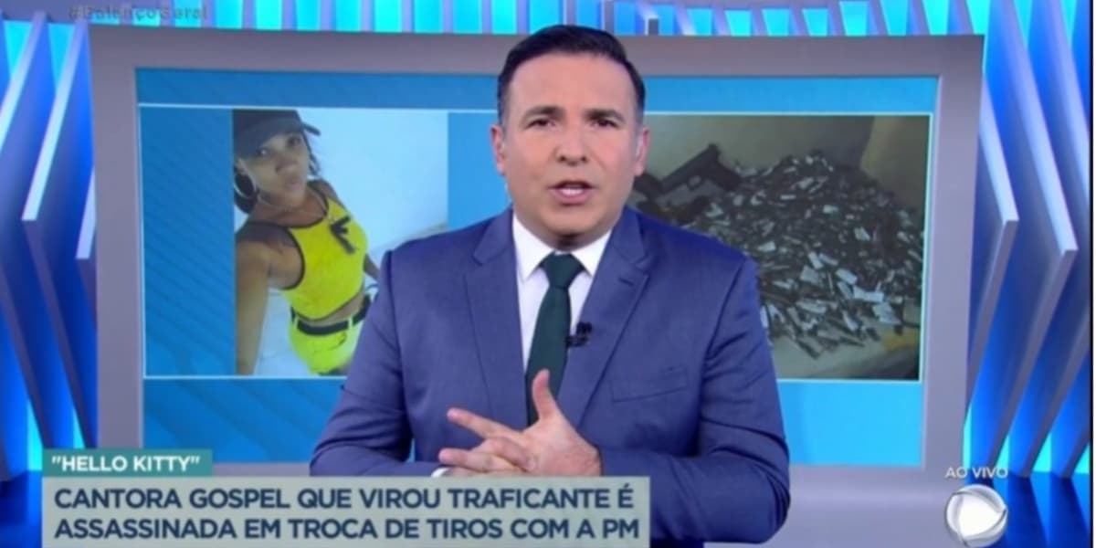 Reinaldo Gottino confirmou morte de cantora famosa no Balanço Geral SP (Foto: Reprodução/ Internet)