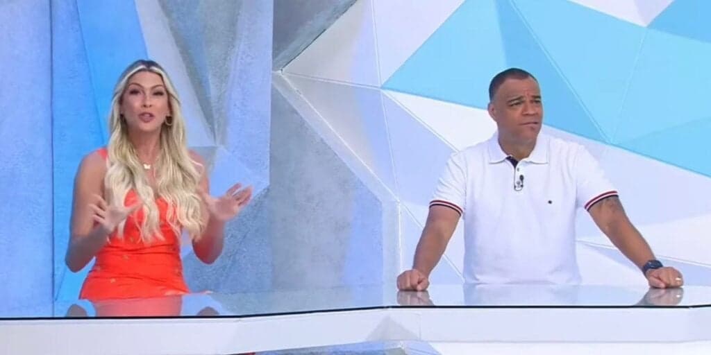 Com surto de Denílson no Jogo Aberto, Renata Fan explode e passa com trator no SBT: Audiências 25/9