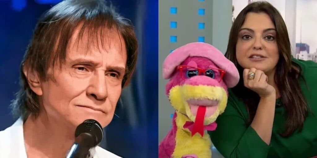 Fabiola Reipert expõe o real motivo da separação de Roberto Carlos na Record: "Por causa de uma mentira"