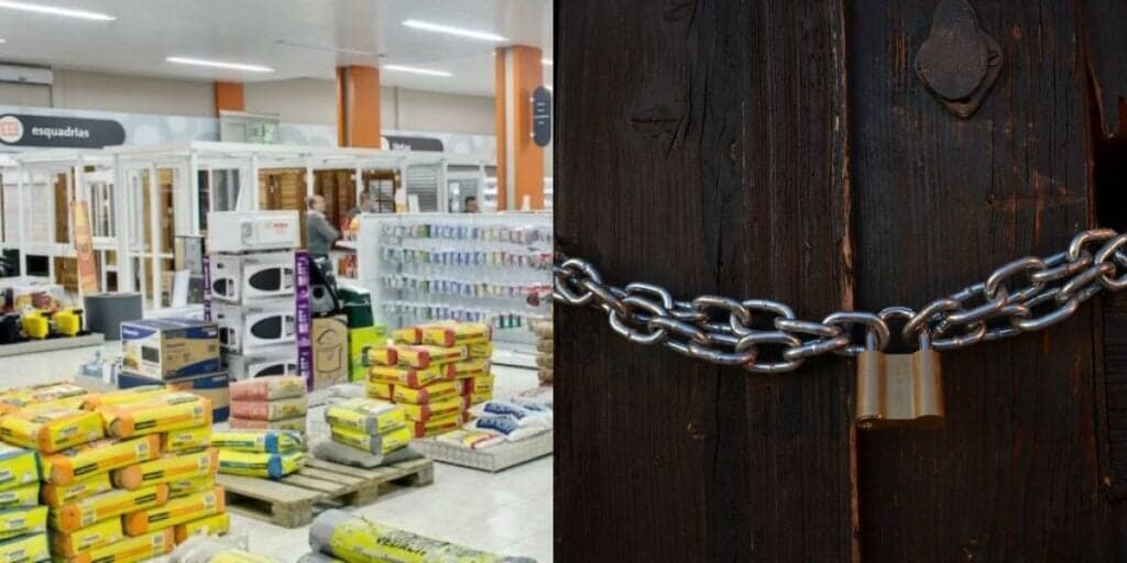 Atividades encerradas: Uma das maiores lojas de construção do Brasil fecha dezenas de unidades