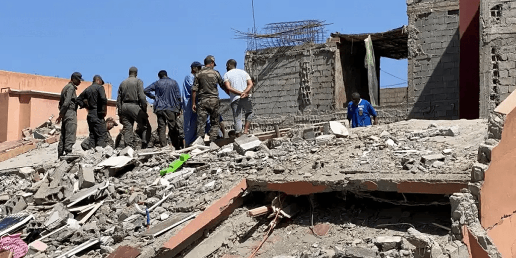 LUTO! Morre mais de 2 mil pessoas em terremoto no Marrocos (Foto: Reprodução, The Money) LUTO! Morre mais de 2 mil pessoas em terremoto no Marrocos (Foto: Reprodução, The Money)