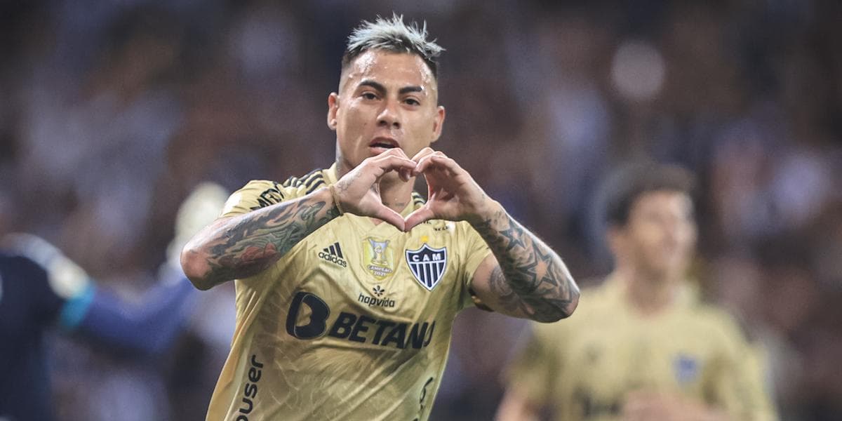 Vargas é um dos atletas do Atlético MG (Foto: Reprodução/ Internet) Vargas é um dos atletas do Atlético MG (Foto: Reprodução/ Internet)