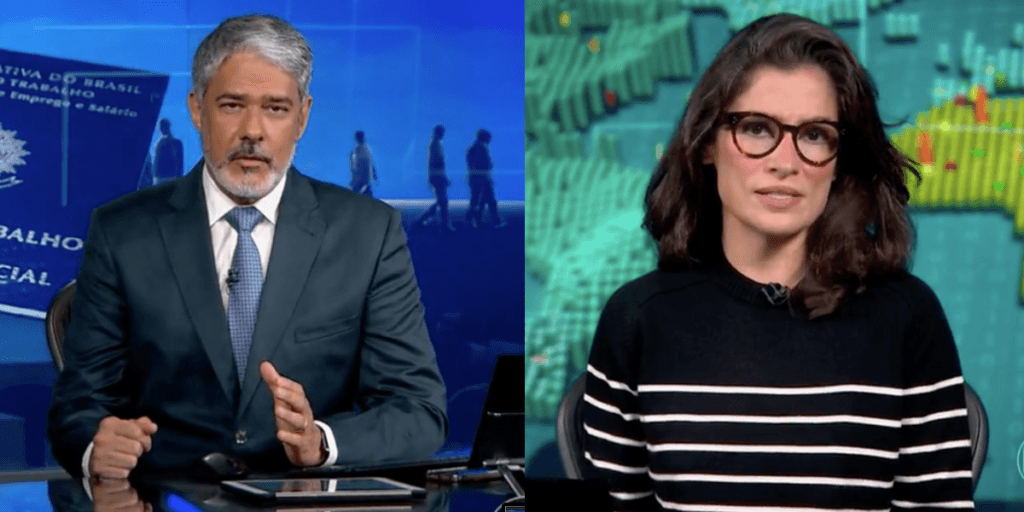 Aumento e nova lei: Bonner e Renata param o JN com duas notícias que deixam os trabalhadores em festa HOJE