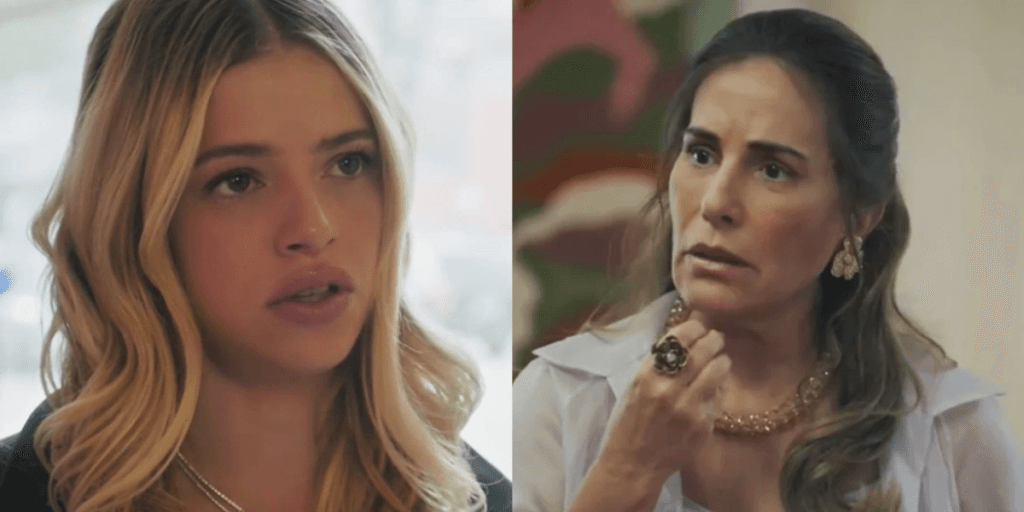 Terra e Paixão - Graça é desmascarada por Irene, vai ao fundo do poço e se vinga com facada na sogra