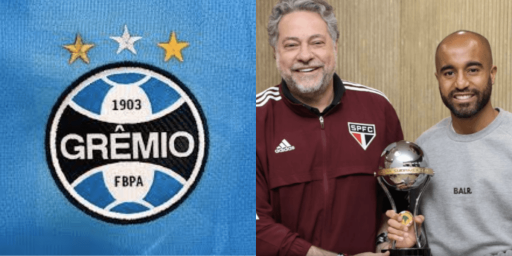 Reviravolta e Casares aos prantos: Grêmio parte pra cima do São Paulo e decide arrancar Lucas do Tricolor