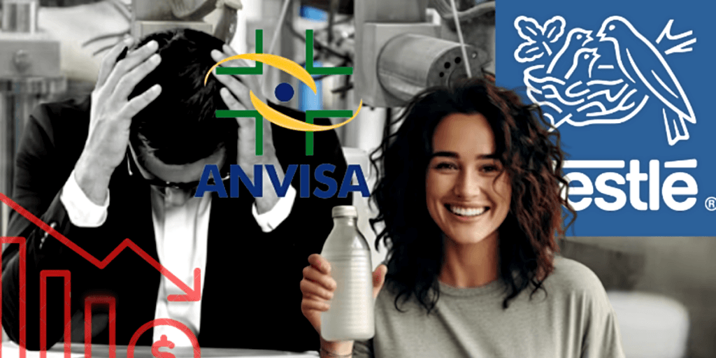 Soda cáustica no leite, proibição da ANVISA e até falência: A reviravolta de marca rival da Nestlé após 50 anos