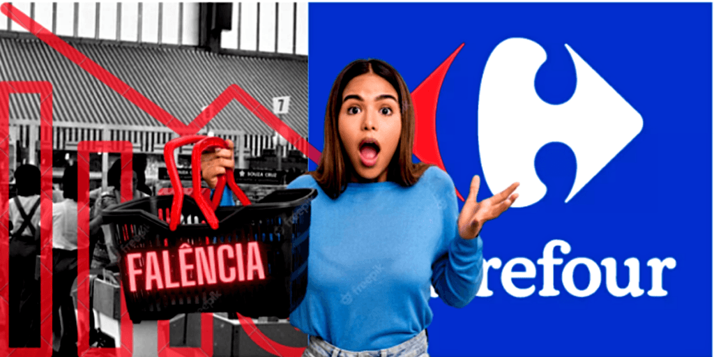 Lojas fechadas e falência decretada: O triste fim de rede gigantesca, rival do Carrefour, após anos no Brasil