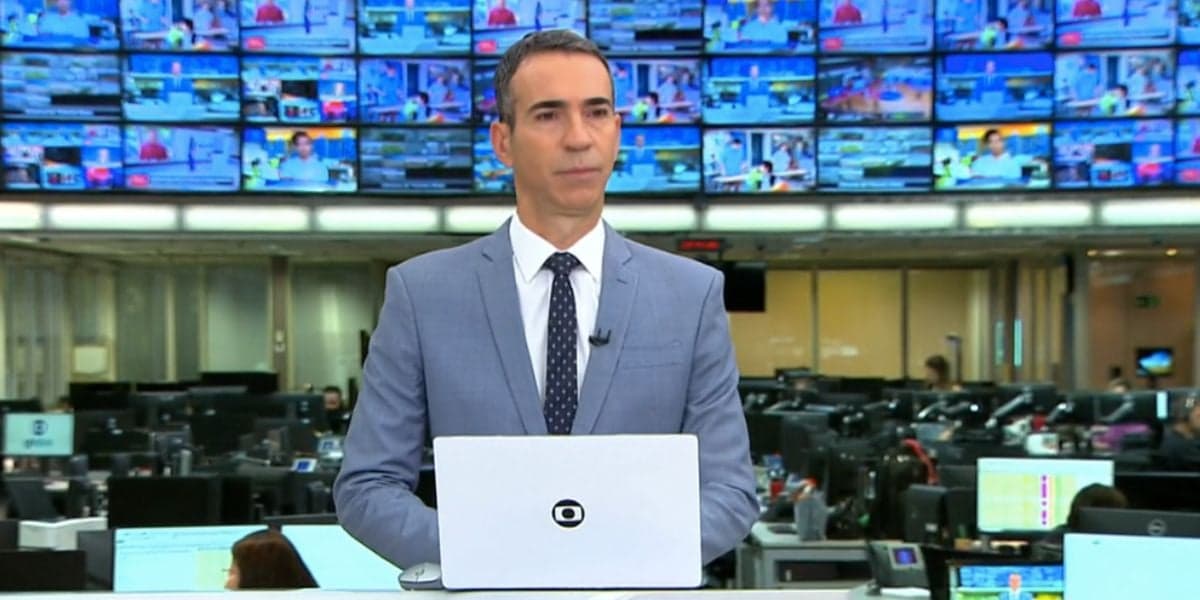 César Tralli no Encontro (Foto: Reprodução / Globo)