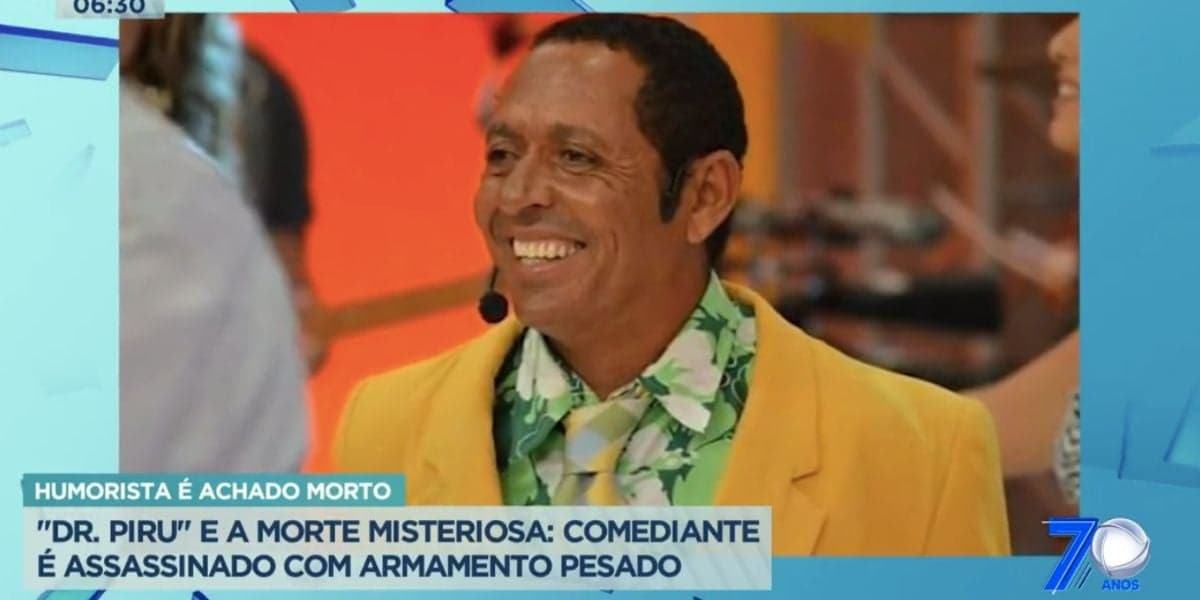 Dr.Piru no Balanço Geral (Foto: Reprodução / Record)