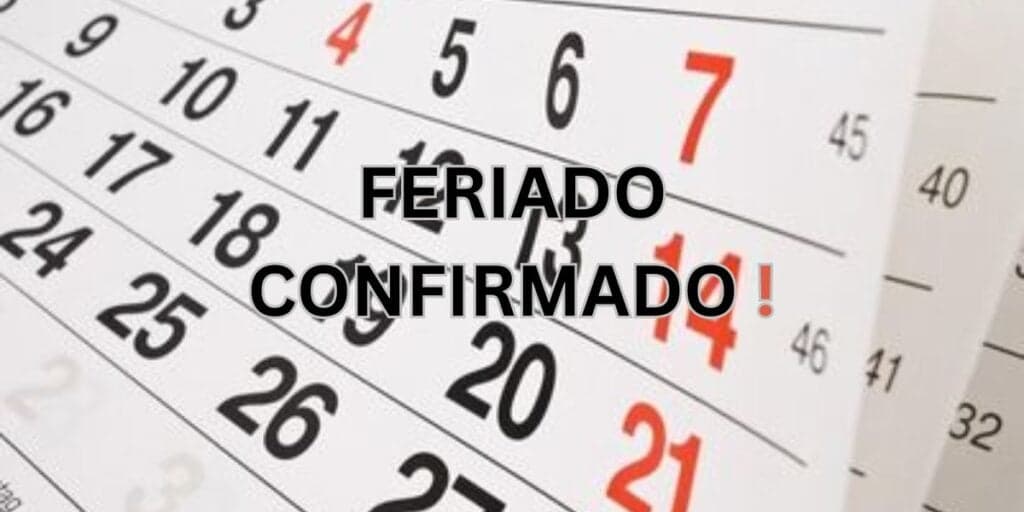 Pode COMEMORAR: Feriado PROLONGADO acaba de ser confirmado na próxima SEGUNDA (6) e trabalhadores VIBRAM