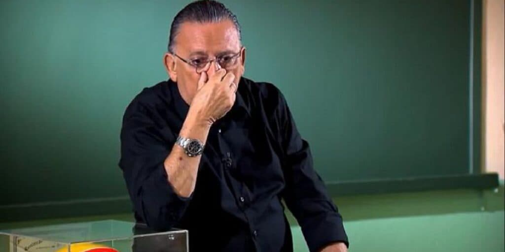 O choro de Galvão Bueno após perder o chão com desabafo sobre fim ao vivo: "Não estaria aqui"