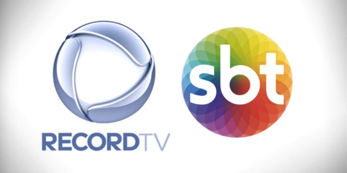 Logo Record e SBT (Foto: Reprodução / emissoras / Montagem)