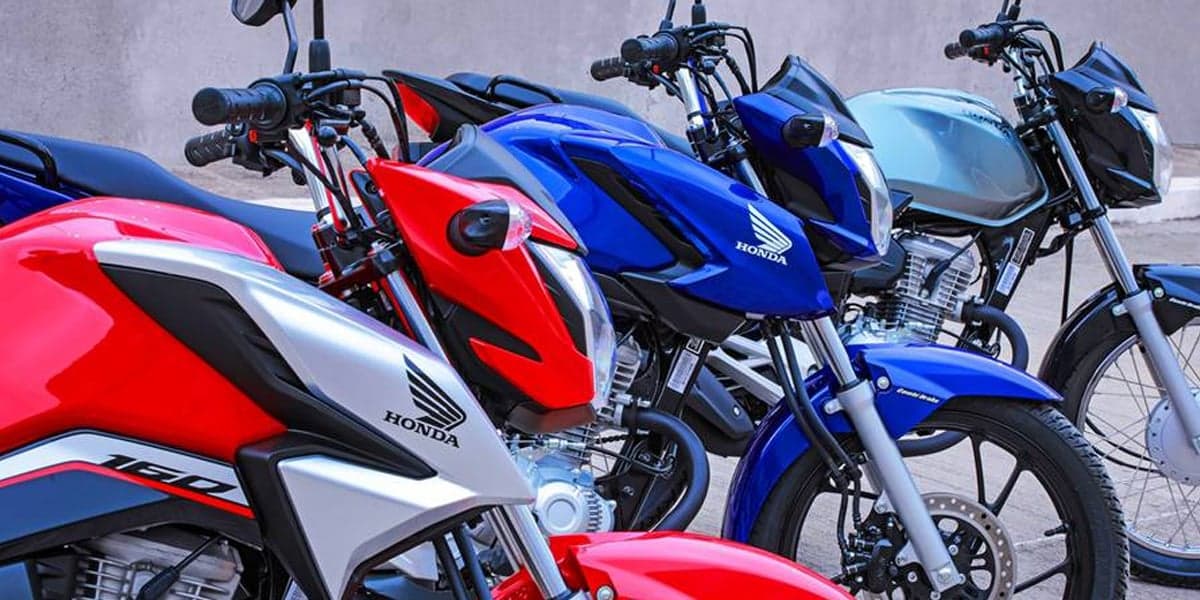 Motos Honda (Foto: Reprodução, Motorline)