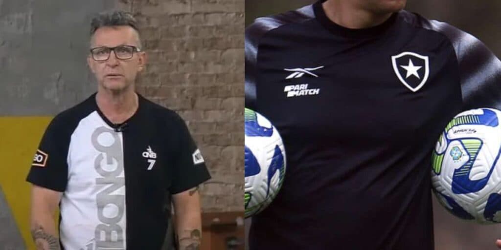 Confirmado ao vivo na Band: Programa de Neto é interrompido com anúncio definitivo de novo técnico do Botafogo