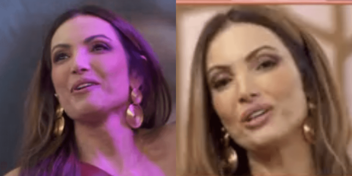 Patrícia Poeta no Encontro (Foto: Reprodução / Globo)