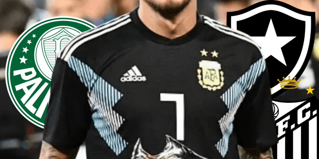 Palmeiras, Santos e Botafogo em GUERRA: Meia gringo de seleção escolhe onde vai jogar e paralisa o Brasil