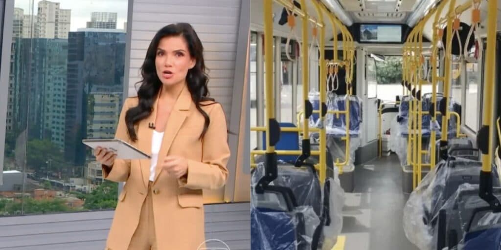Sabina paralisa jornal da Globo com bomba sobre nova lei dos ônibus de GRAÇA em São Paulo nesta quinta (19)