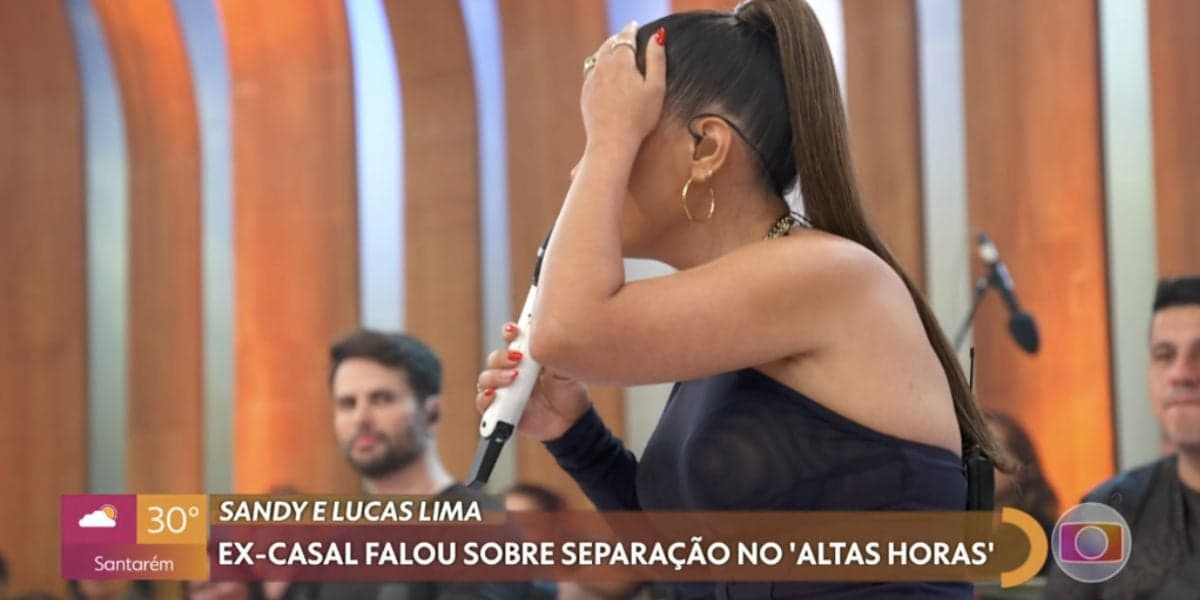 Simone Mendes fala sobre Sandy e Lucas Lima no Encontro (Foto: Reprodução / Globo)