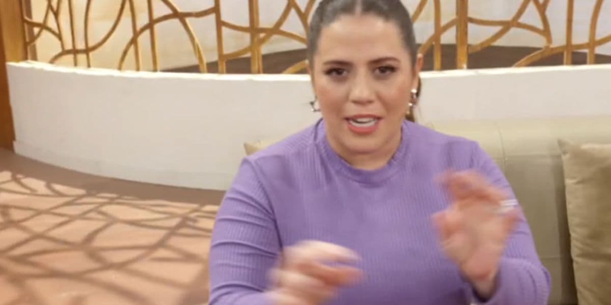 Tati Machado no Encontro (Foto: Reprodução / Globo)