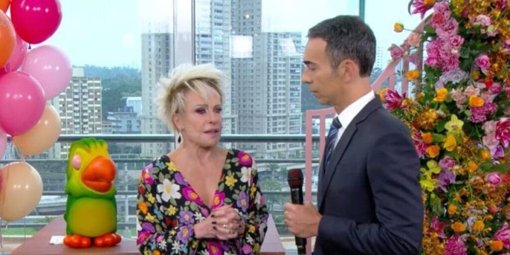 Com Ana Maria chorando ao vivo e invasão de Tralli no Mais Você, Globo explode na manhã: Audiências 26/10