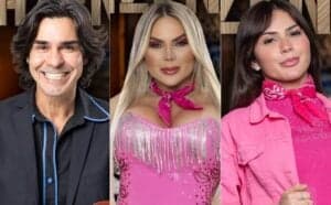 A Fazenda 15: André, Kally e Nadja estão na quarta roça (Foto: Reprodução / PlayPlus)