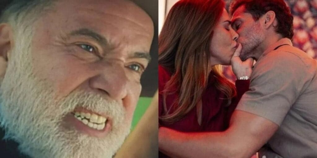 Terra e Paixão - Antônio surta ao flagrar Irene transando sem camisinha com amante em motel: "Eu vou matar"