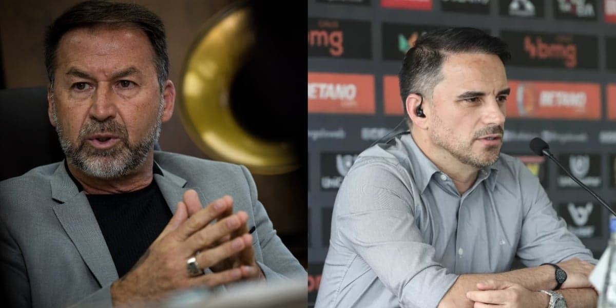 Augusto melo deseja ter Rodrigo Caetano em sua equipe caso consiga ganhar a presidência do Corinthians - Foto: Reprodução / Internet)