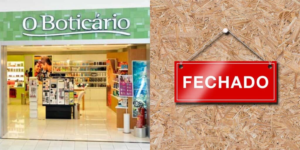 "Infelizmente": O fechamento de unidade do O BOTICÁRIO por péssimo motivo e comunicado de rival da Natura