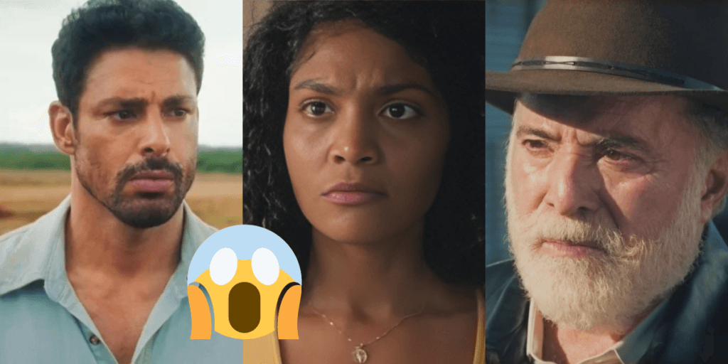 Barbárie: Guerra entre Caio, Aline e Antônio acaba com tiro no peito e personagem entre a vida e a morte