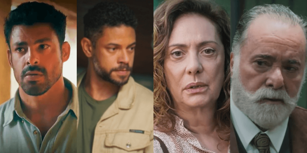 Terra e Paixão - Caio e Jonatas se unem, arrancam máscara de Agatha e novo filho de Antônio vaza: "Esse cara"