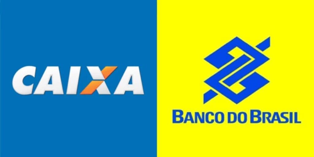 Instituições que realizam pagamento PIS/Pasep (Foto: Divulgação/Caixa/Banco do Brasil)