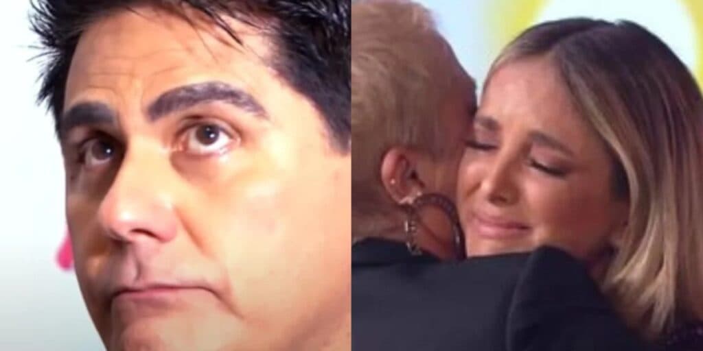 O choro de Ticiane Pinheiro e César Filho ao perderem o chão com situação ao vivo na Record: "Me marcou"