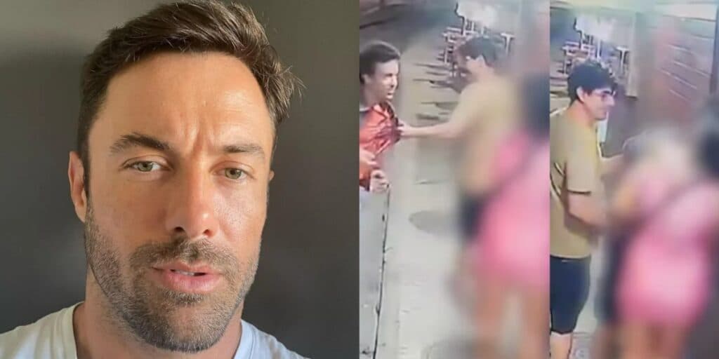 Reviravolta: Record acaba de mostrar flagra de Kayky Brito com outra mulher minutos antes de ser atropelado