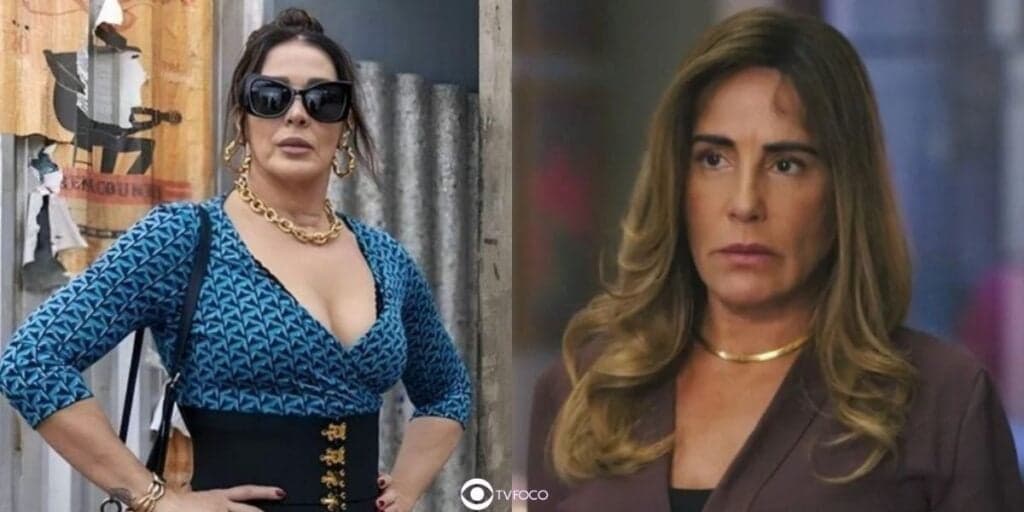 Terra e Paixão - Emengarda entrega vídeo com conteúdo explosivo de Irene para rival: "Derrocada da piranha"