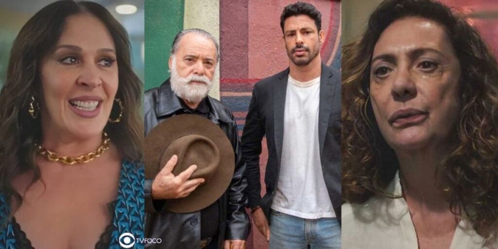 Terra e Paixão - Emmy descobre que Irene tem um amante, Caio declara guerra a Antônio e cai a máscara de Agatha
