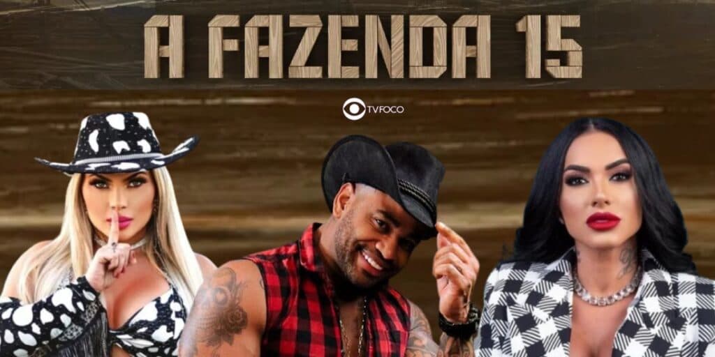 Enquete A Fazenda 15 - Votação aponta quem sai com rejeição absurda em parcial
