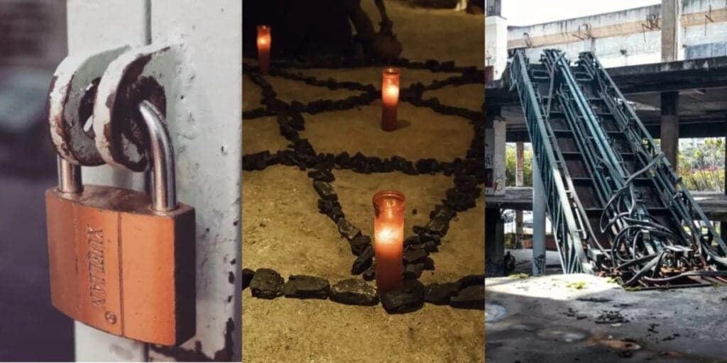 Ritual macabro e ruínas: Demolição decadente de shopping popular de SP após 14 anos e o choque de paulistas