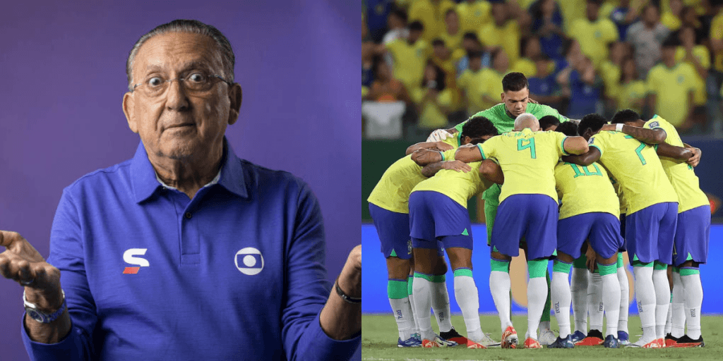 Nem Ancelloti, nem Diniz: Galvão Bueno dá com a língua nos dentes e acaba de confirmar novo técnico na seleção