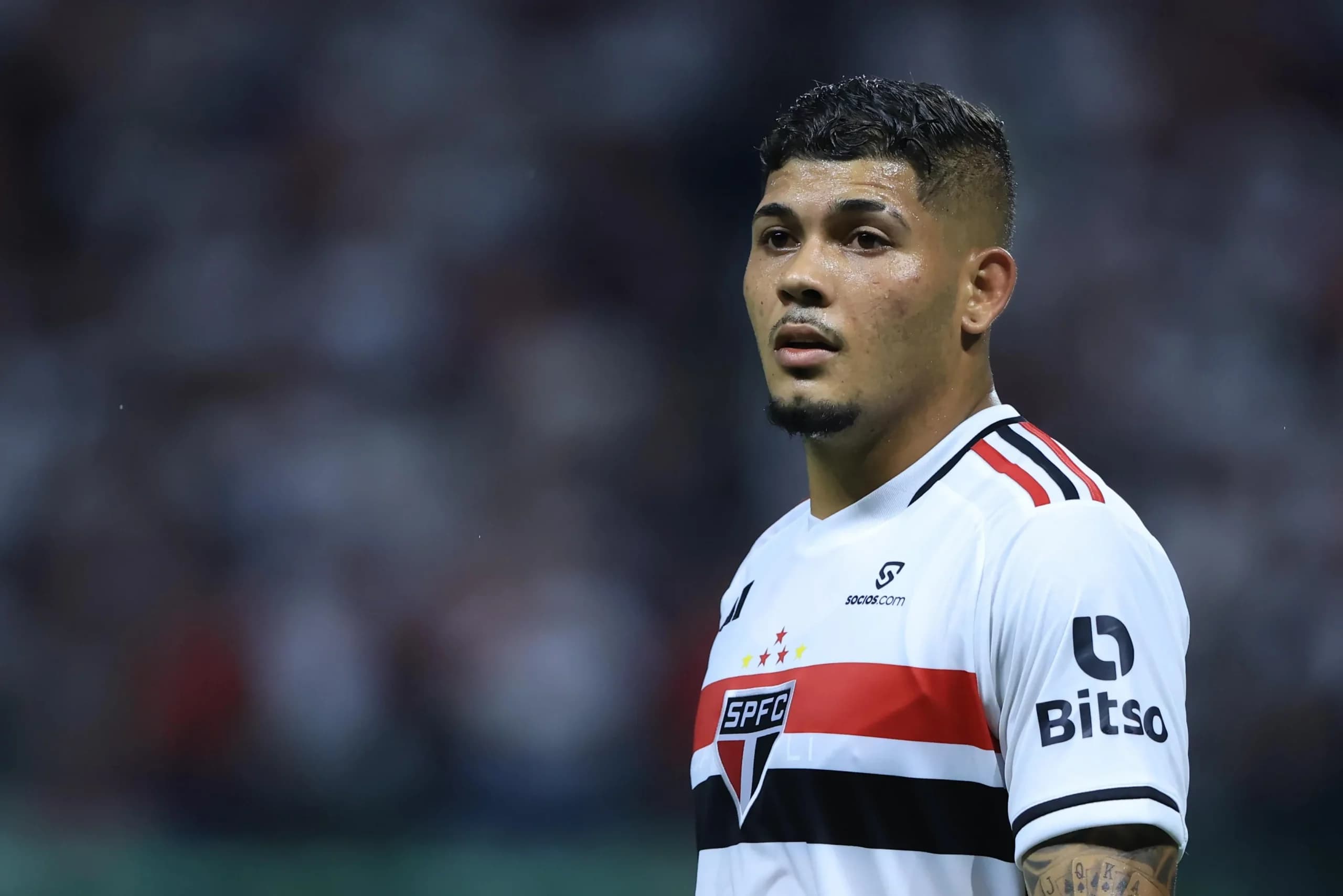 Erison pelo São Paulo (Reprodução/Internet)