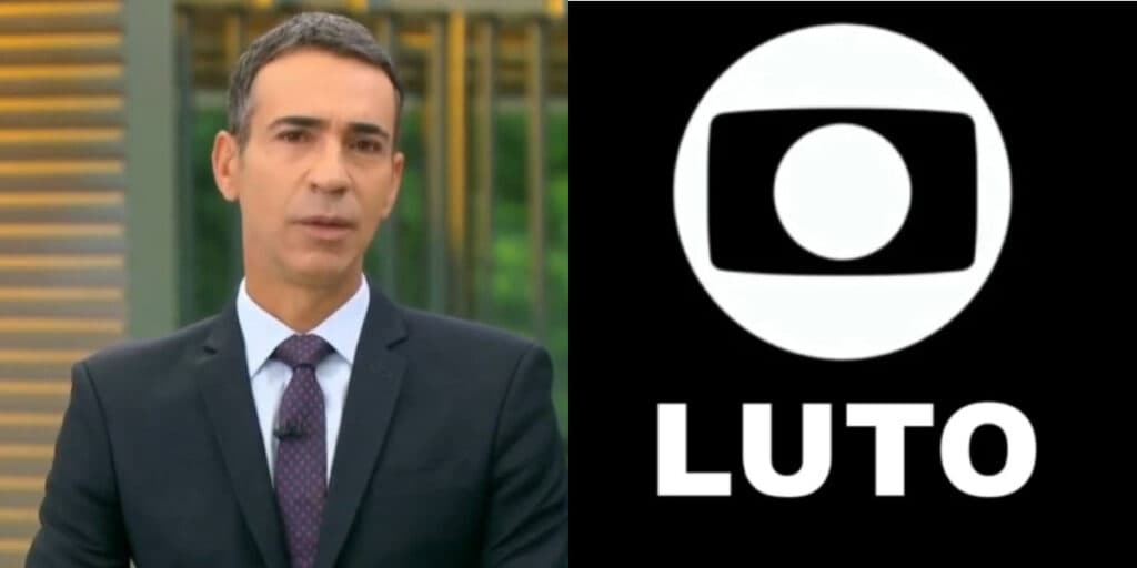 "É uma notícia muito triste": A morte devastadora de jornalista da Globo confirmada por César Tralli no JH