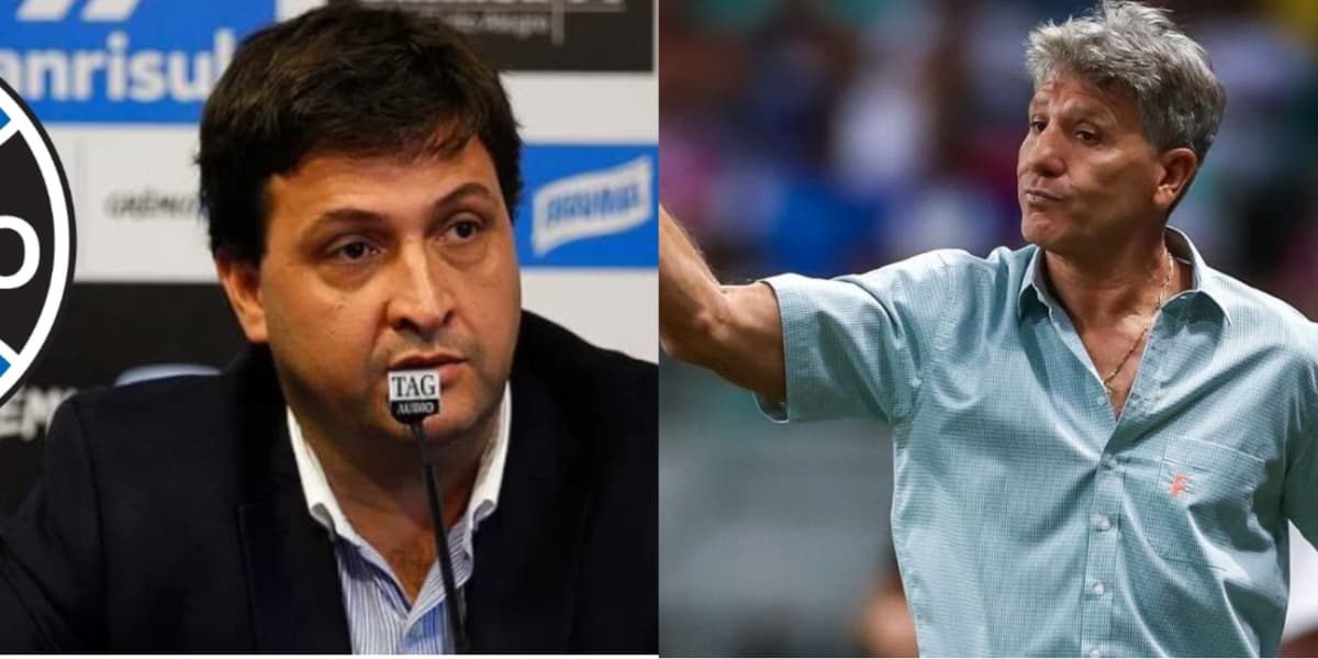 Guerra está desapontado com o técnico Renato Gaúcho - (Foto: Reprodução / Internet) Guerra está desapontado com o técnico Renato Gaúcho - (Foto: Reprodução / Internet)