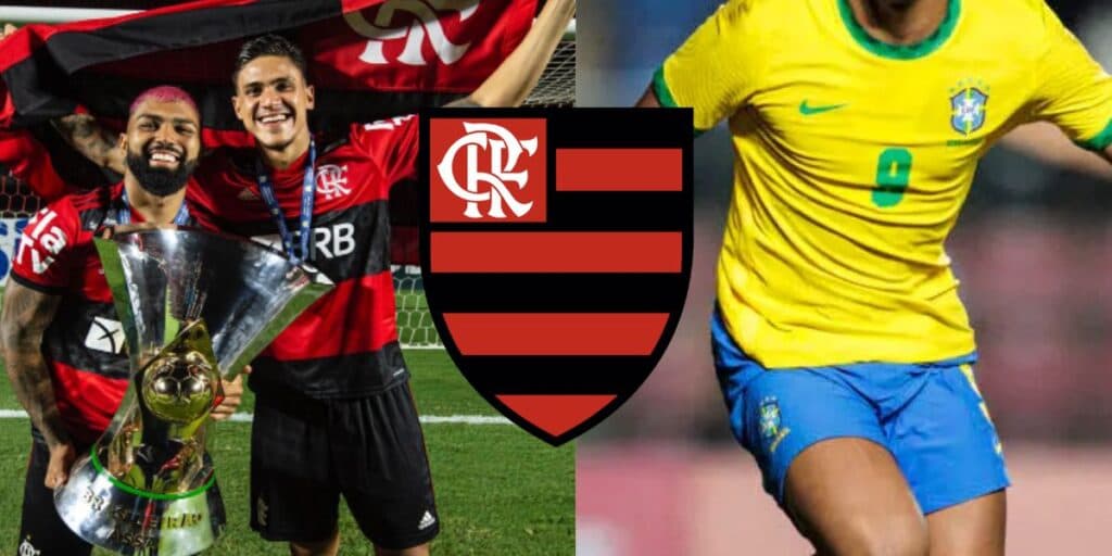 Vai chutar o Gabigol do time e formar dupla com Pedro: Contratação de novo atacante é escolhida no Flamengo