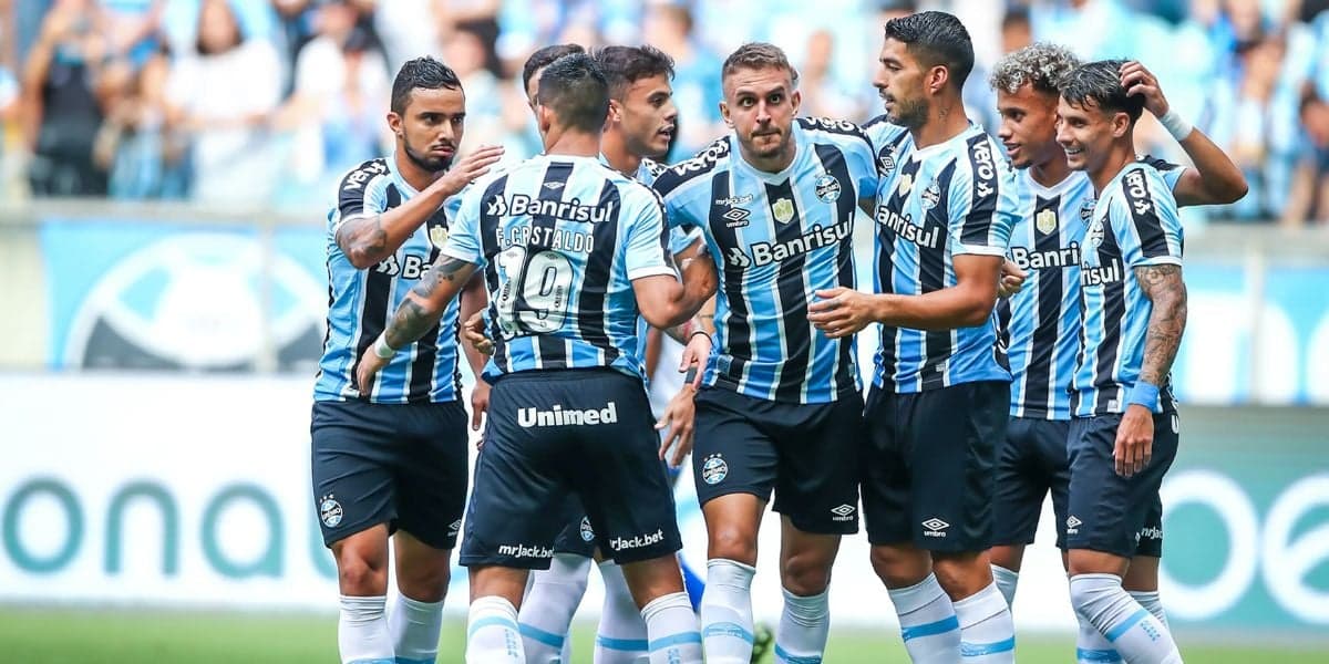 Time do Grêmio - (Foto: Internet)